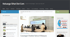 Desktop Screenshot of keluargasihat.com